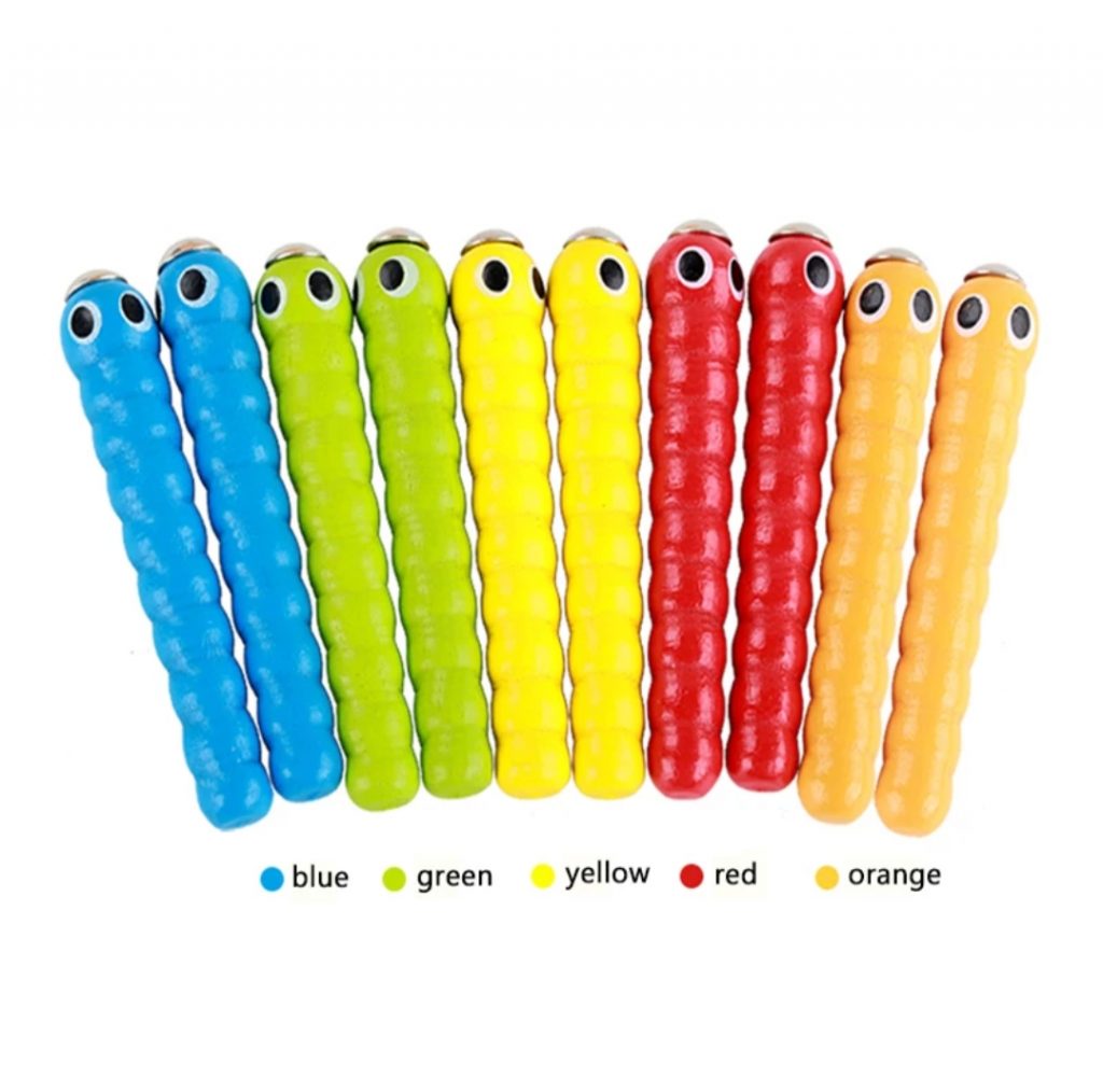 WOODEN CATCH WORM GAME Learning Toys Pakistan