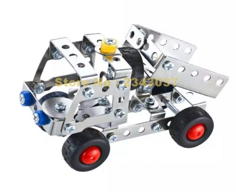 Metal Construction Assembling Set With More Nut Combination Creativity