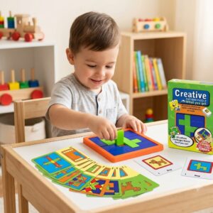 creative puzzle with 60 patterns