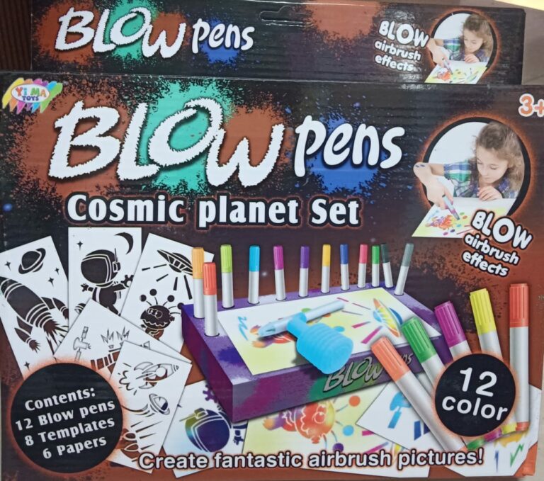 blow pens animal set