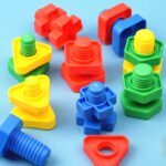 Nut Bolt Educational Toy For Kids To Improve Fine Motor Skill and Hand Therapy