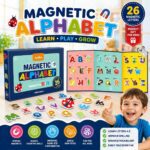 Magnetic Alphabet Letter Puzzle Educational Toy For Kids