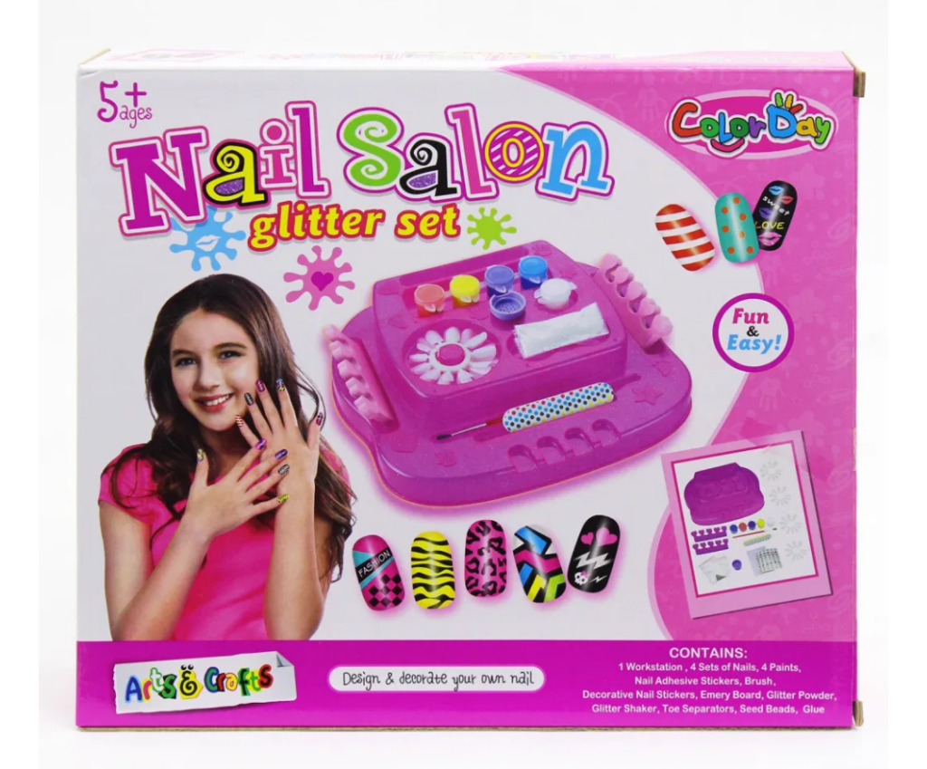 Nail Salon Glitter Set – Learning Toys Pakistan