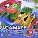 DIY Track Marble Maze Building Blocks Roll The Ball Toy Bricks 98 pcs
