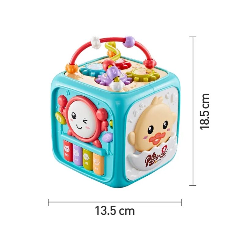 6 In 1 Activity Cube Sorter Box - Learning Toys Pakistan