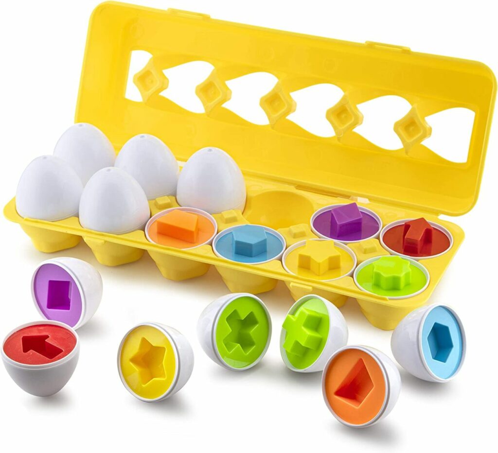 Shape and Color Matching Eggs - Learning Toys Pakistan