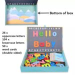 Magnetic Alphabet Learning Kit With Reference Cards ( Alphabet Letter ) - Image 2