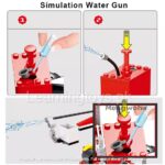 Assembling Fire Truck With Water Spray Lego Blocks - 265 Pieces - Image 4