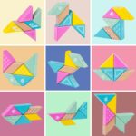 3D Wooden Magnetic Tangram Puzzle(CAT) - Image 2