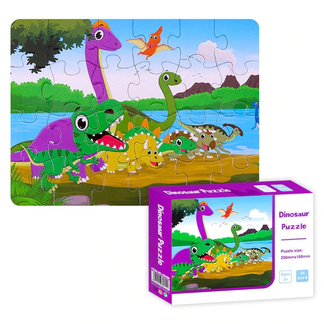Dinosaur Jigsaw Puzzle – 24 Pieces