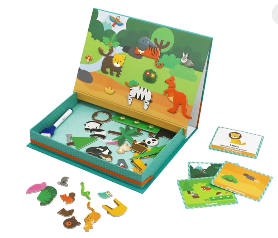 Magnetic Art Case Animal World