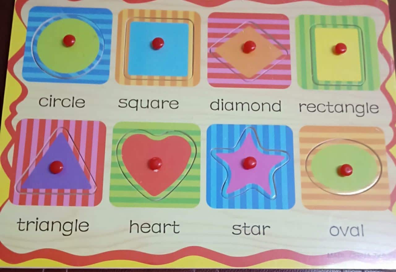 Shapes Learning Board