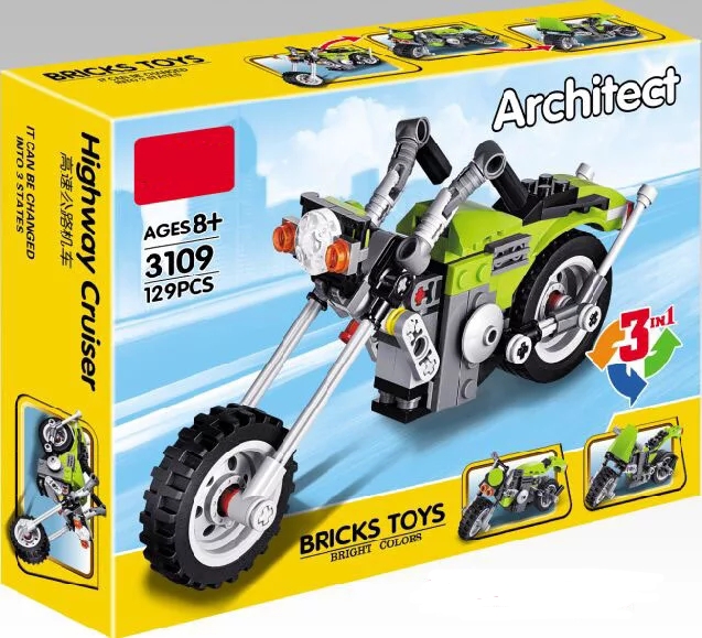 Architect Highway Cruiser 3 Models – 129 Pieces