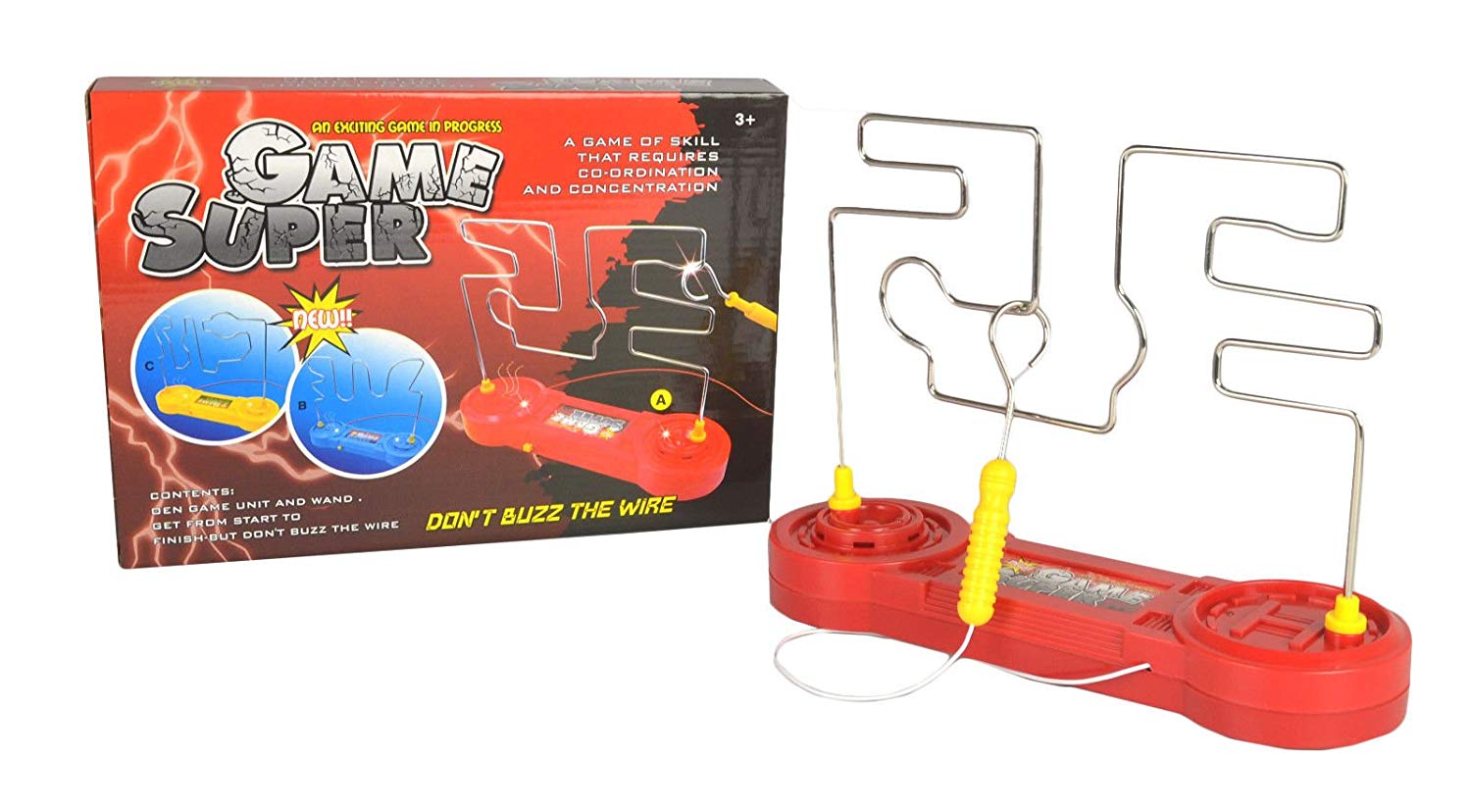 Don’t Buzz the Wire Buzzer Game