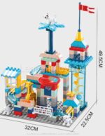 Building Blocks Maze Ball Track With Rotating Elevator - Image 2