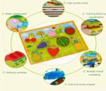 3D WOODEN LEARNING PUZZLE(Fruits) - Image 2