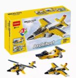 Architect Airplane 3 Models – 130 Pieces