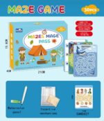 Fun In The Maze Activity Cards Game