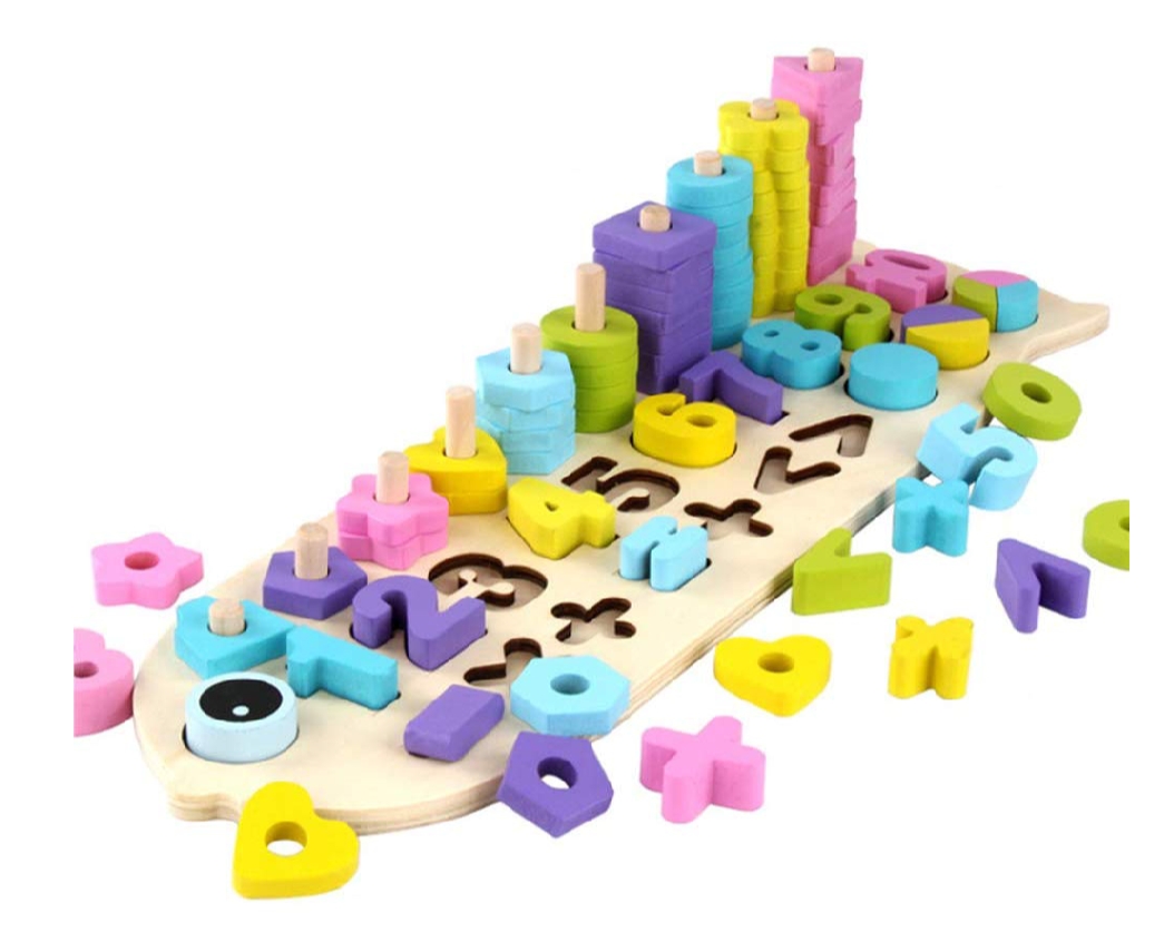 Fish Logarithmic wooden Board