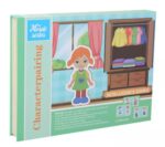 Magnetic Art Case Character Pairing Puzzle With 10 Cards