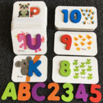 Alphabet Letters And Numbers Paired Card - Image 2