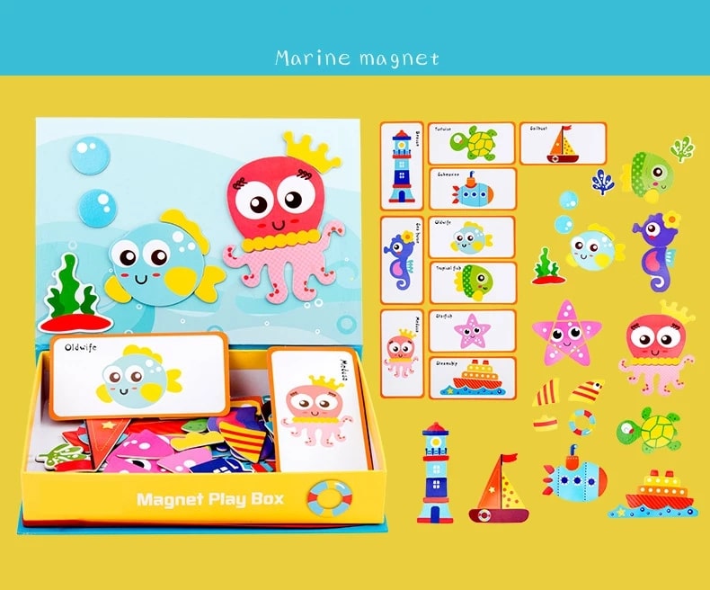 Magnet Play Box Marine