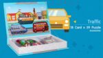 Magnetic Puzzle Book With Traffic - Image 2
