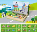 Magnetic Transport Jigsaw Puzzle With White Board - Image 2