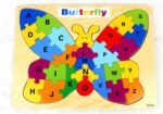 Butterfly Wooden Board Letters