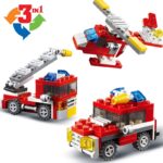Architect Mini Fire Truck 3 Models– 69+Pieces - Image 2