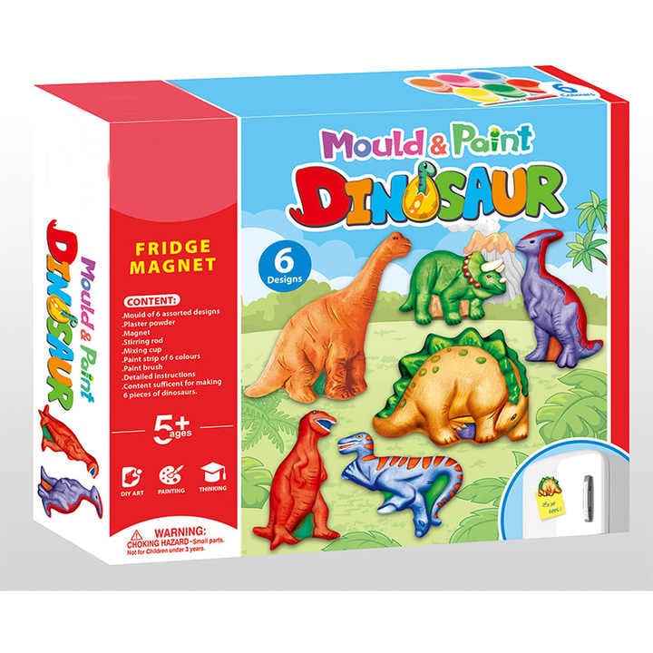 Dinosaur World Mould & Paint Kit