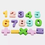 Wooden Sorting Car With Numbers And Geometric Shapes - Image 5