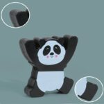 Wooden Panda Stacking And Balancing Game - Image 2
