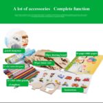 Little Painter Drawing And Painting Wooden Toy - Image 10