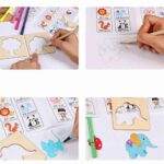 Drawing Template with Stencils and Markers - Image 5