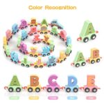 Cartoon Wooden Alphabet Train – 27 pieces - Image 2