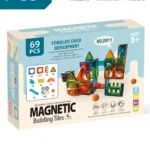 Magnetic Building Tiles 69 pcs