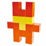 Strong Magnetic Assembling Colorful Cube(40 Pieces) - Image 5