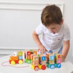 Alphabet Blocks Revolving Train - Image 8