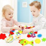 Wooden Pattern IQ Blocks (250 PCS) - Image 6