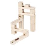 Onshine Wooden Marble Run Building Blocks. - Image 9