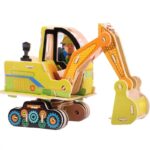 3 D Puzzle With Assembling Forklift - Image 12
