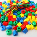 Geometrical Shape Lacing Beads Small Size