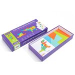 Wooden Colorful Blocks With 40 Patterns - Image 10