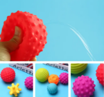 Sensory Soft Baby Balls With Good Quality – 6 Pieces - Image 3