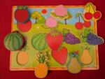 3D WOODEN LEARNING PUZZLE(Fruits)