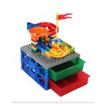 2-Drawer Storage Marble Run Building Blocks 95 Pieces - Image 5