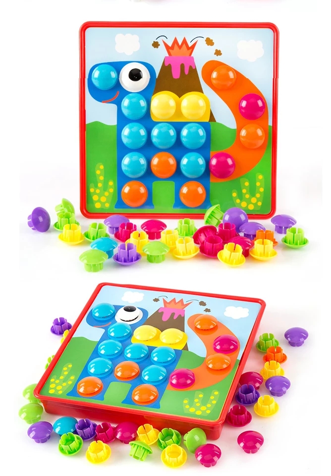 2 3D Puzzles Button Idea With 12 Patterns And 45 Buttons - Image 1
