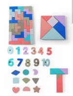Mega Puzzles With Magnetic Numbers & Shapes - Image 4
