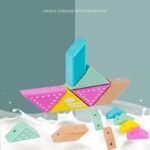 3D Wooden Magnetic Tangram Puzzle(Plane) - Image 3